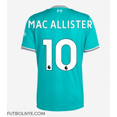 Camiseta Liverpool Alexis Mac Allister #10 Tercera Equipación 2025-26 manga corta Camiseta Liverpool Alexis Mac Allister #10 Tercera Equipación 2025-26 manga corta